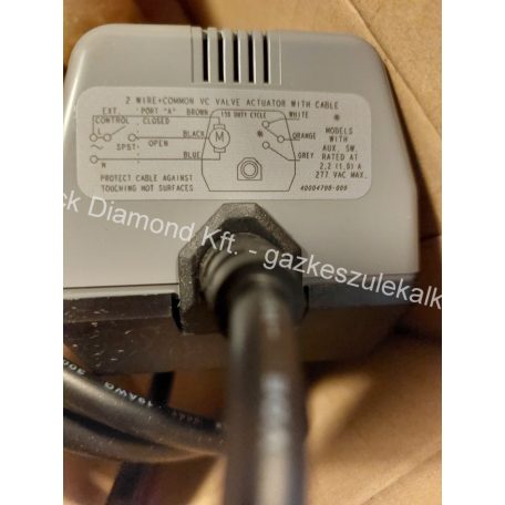 Hajdu HGK 3 járatú váltószelep Honeywell VC4013 50/60