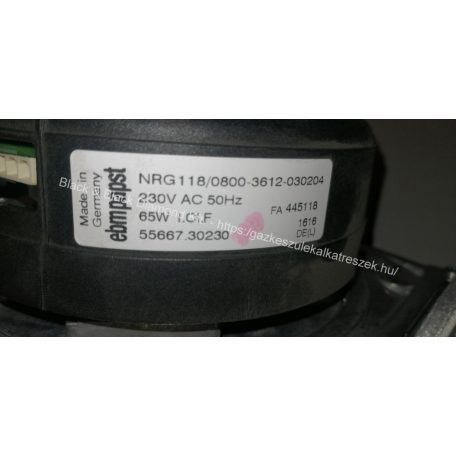 Unical KONe ventilátor 18/24 kW-os adapterrel