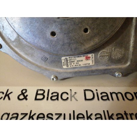 Ventillátor kondenzációs EBMPAPST 23 V/DC    használt bevizsgált 