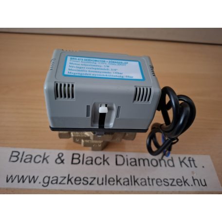 BRH 670 3/4" 230/50 Hz 3 járatú zónaszelep + motor