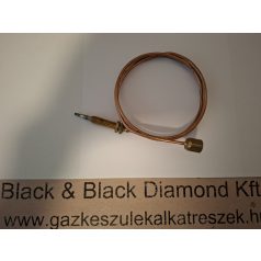   Karancs és Vesta tűzhelyhez termoelem M8x1-es menetméretű 1000 mm