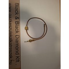   Karancs és Vesta tűzhelyhez termoelem M8x1-es menetméretű 450 mm