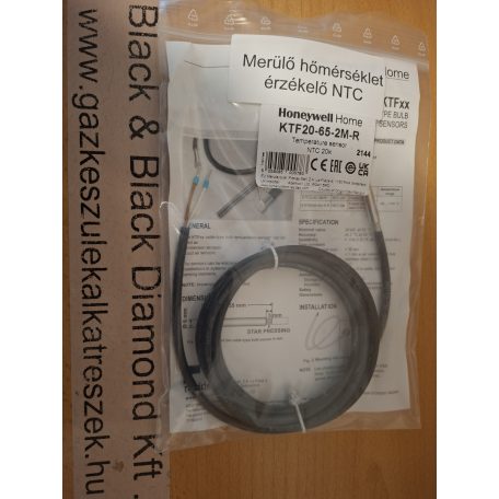 Honeywell Home KTF20-65-2M-R NTC20K Merülő hőmérséklet érzékelő NTC 2m -30 +105 C